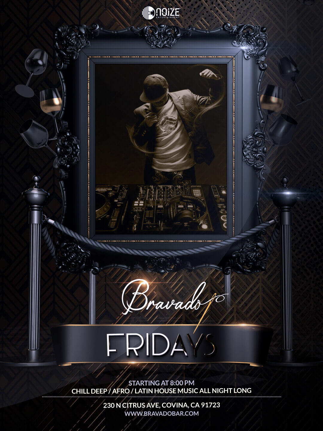 Live DJ - Fridays at Bravado Bar in Downtown Covina