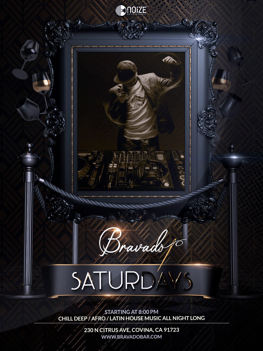 Live DJ Music Saturdays | Bravado Bar