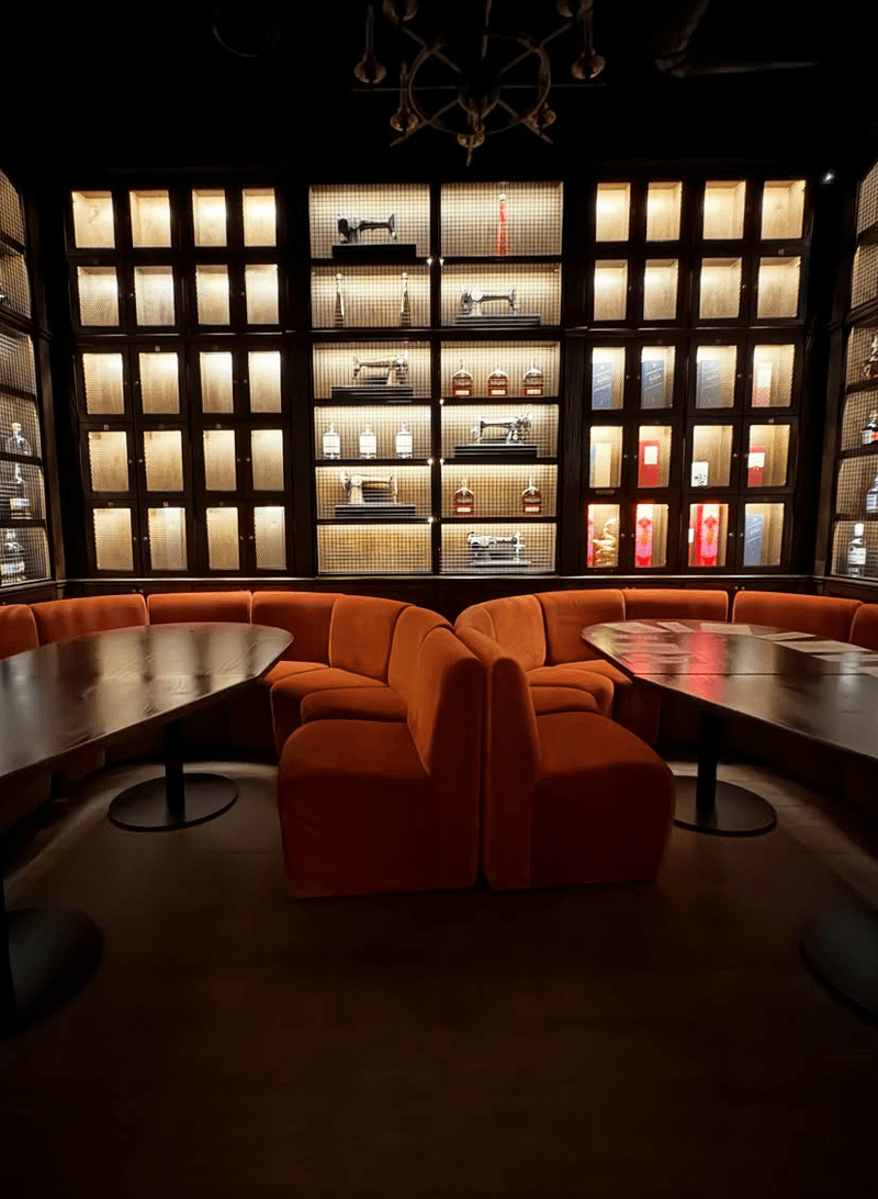 Bravado Bar Interior Booths