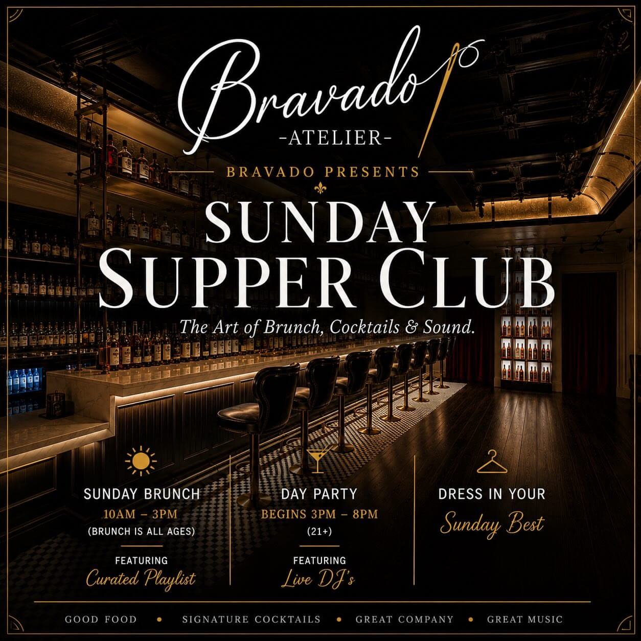 Bravado Sunday Supper Club